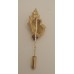SOLD  18ct GOLD SHELL PIN