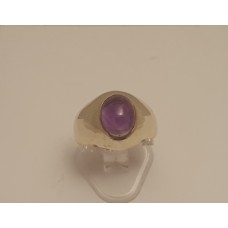 SOLD  9ct GOLD AMETHYST RING