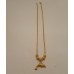 SOLD  23ct, .965, GOLD CHAIN WITH DOLPHIN