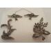 MARCASITE BROOCHES