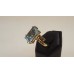 SOLD  BLUE TOPAZ in 18ct GOLD