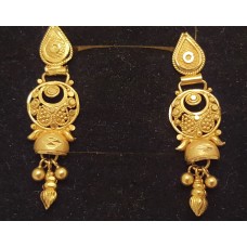 SOLD  22ct GOLD EARRINGS