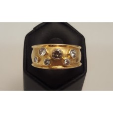 SOLD  CHAMPAGNE DIAMOND RING