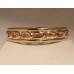 WIDE 9ct GOLD BANGLE