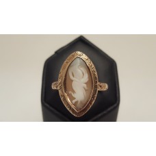 SOLD  ANTIQUE CAMEO RING
