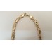 FANCY LINK 9ct GOLD NECKLACE