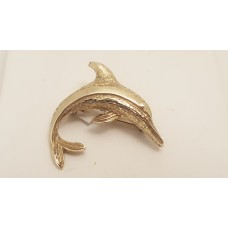 9ct GOLD DOLPHIN