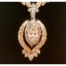 SOLD  14ct GOLD, 2.25ct T.W. of DIAMONDS NECKLACE