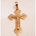 SOLD  LARGE 18CT GOLD CRUCIFIX