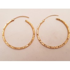 22ct GOLD HOOPS