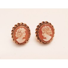 SOLD  CAMEO EARRINGS