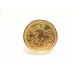 SOLD  YEAR OF THE HORSE GOLD COIN RING