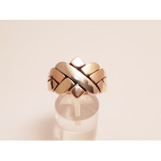 SOLD  14ct GOLD PUZZLE RING