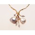 18ct GOLD KESHI PEARL NECKLACE