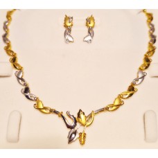 SOLD  22ct GOLD NECKLACE & EARRINGS